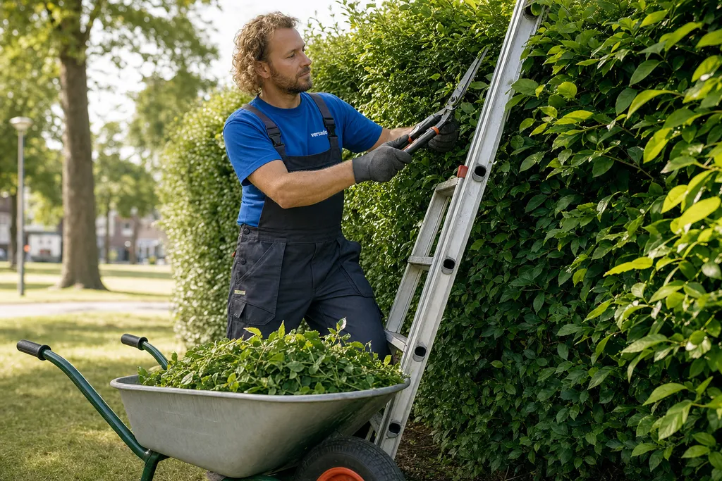Green Space Employee aan het werk bij Versado in Eindhoven