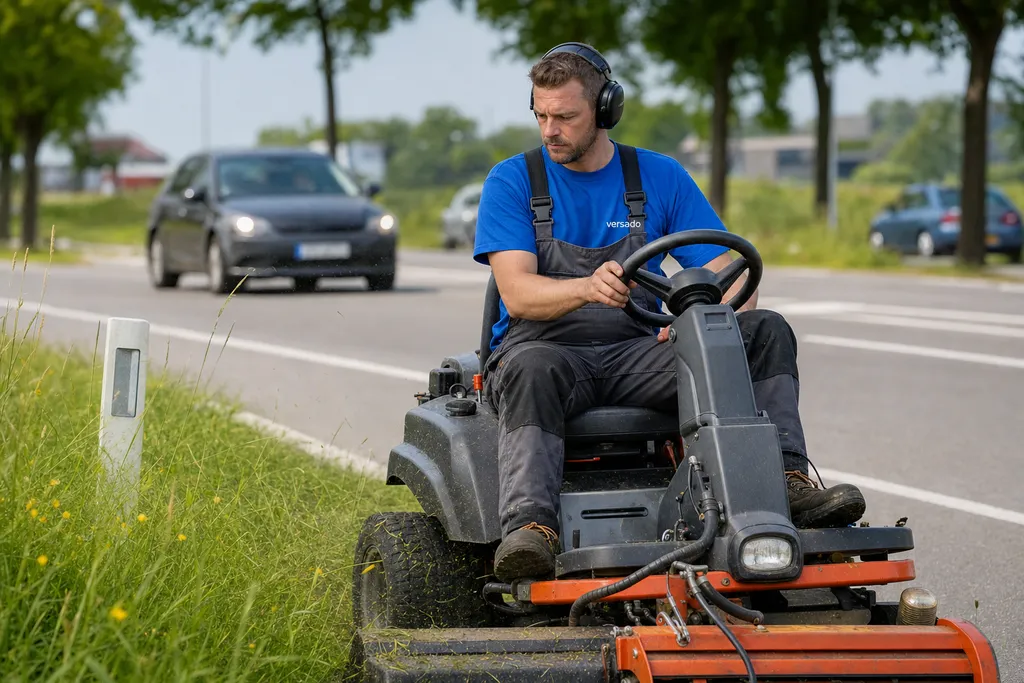 Maaimachinist regio Horst aan het werk bij Versado in Horst